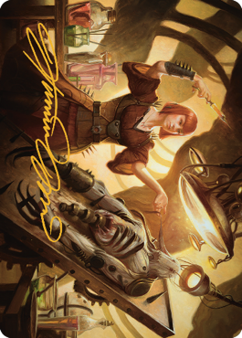 Art Series: Ashnod, Flesh Mechanist Card Front