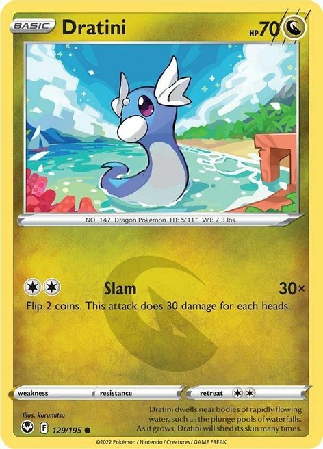 Dratini Card Front