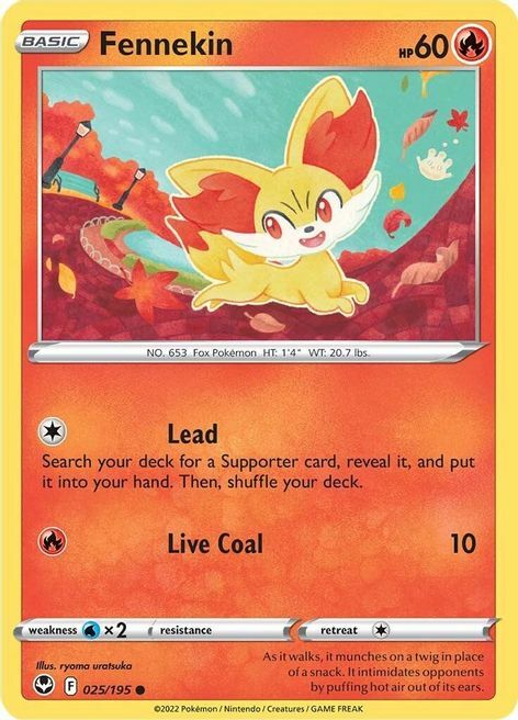 Fennekin Card Front