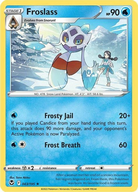 Froslass Card Front