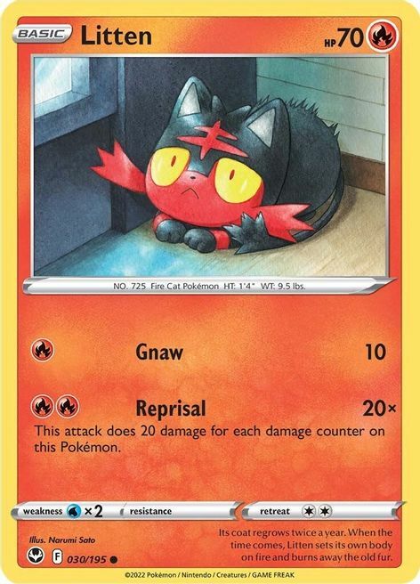 Litten Card Front