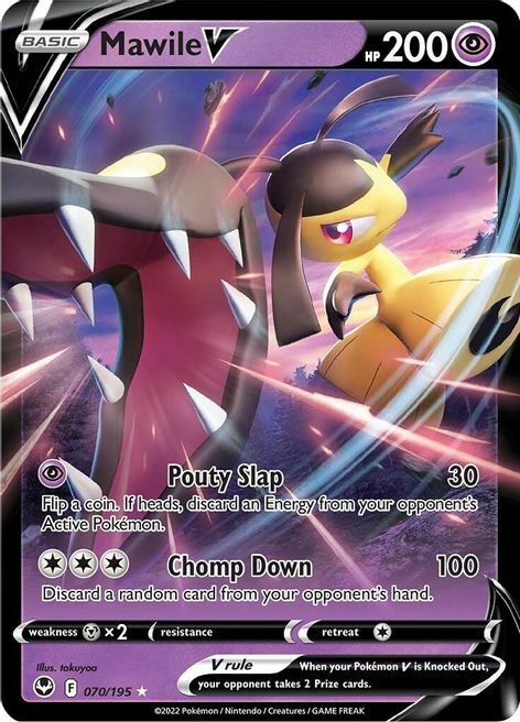 Mawile V Card Front