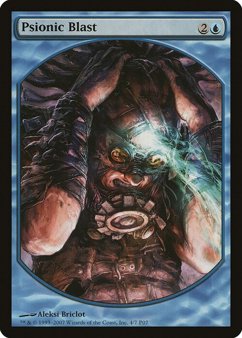 Psionic Blast Card Front