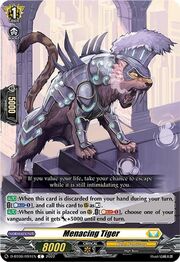 Menacing Tiger [D Format]