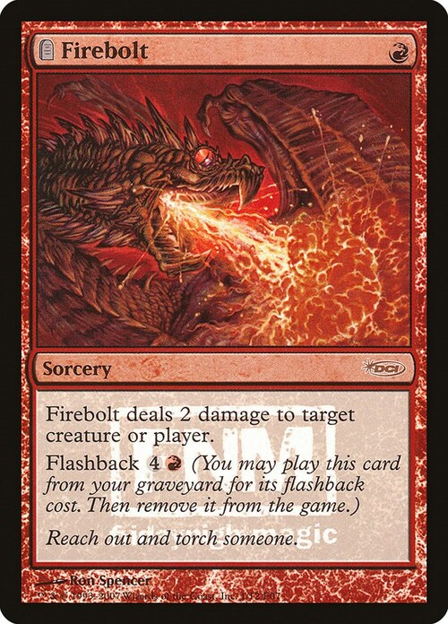 Firebolt Card Front