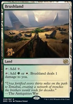 Brushland Card Front