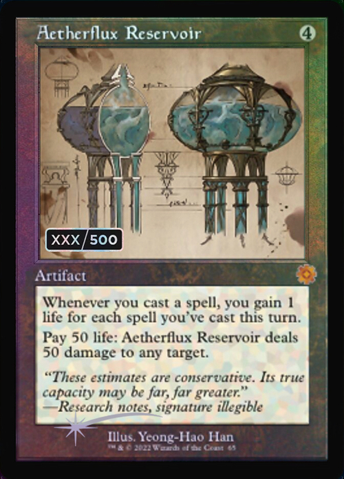 Aetherflux Reservoir Card Front