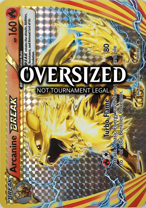 Arcanine BREAK Card Front