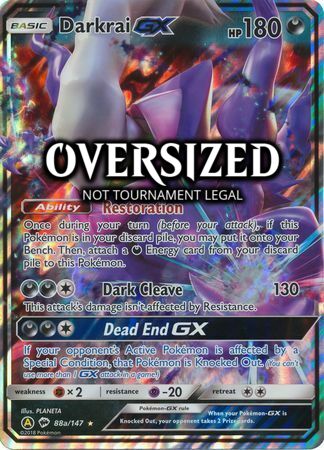 Darkrai GX [Restoration | Dark Cleave | Dead End GX] Card Front