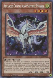 Advanced Crystal Beast Sapphire Pegasus