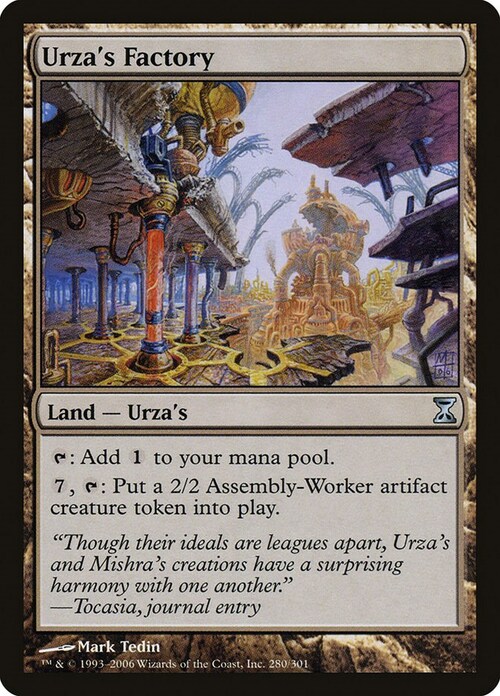 Urza's Factory Card Front