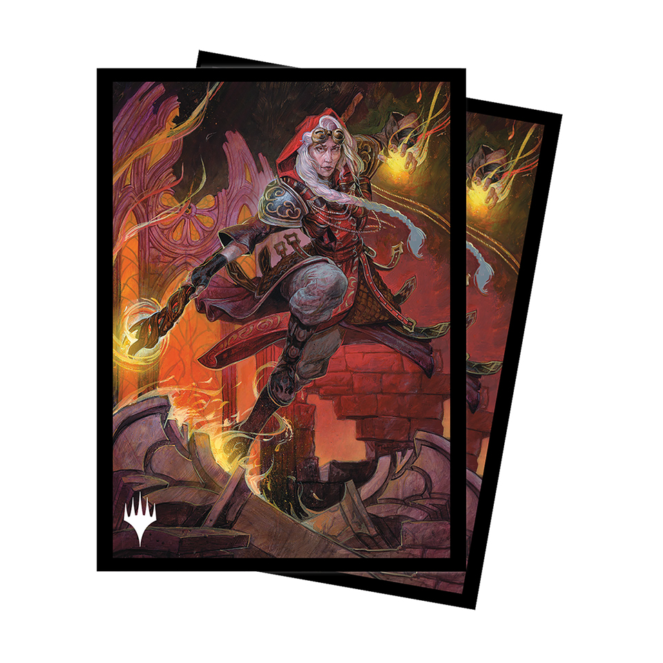 Dominaria United | "Jaya, Fiery Negotiator" Sleeves