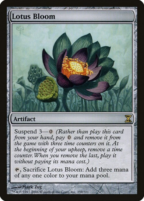 Lotus Bloom Card Front