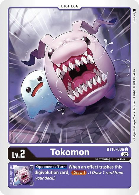 Tokomon Card Front