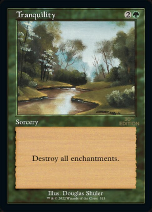 Tranquility Card Front