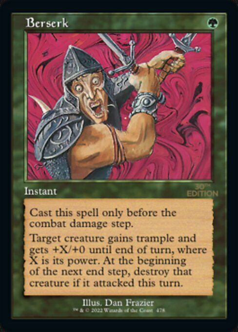 Berserk Card Front