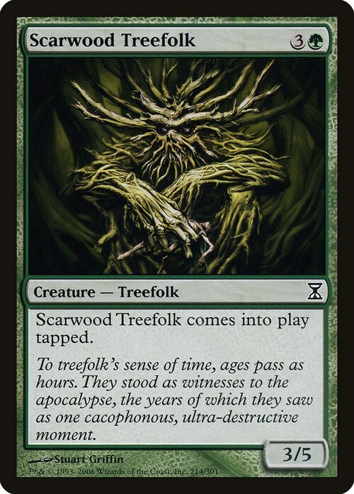 Scarwood Treefolk Card Front