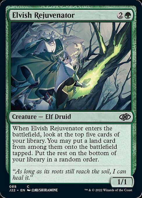 Elvish Rejuvenator Card Front