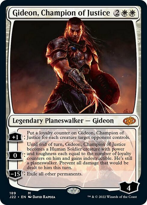 Gideon, Champion of Justice Card Front