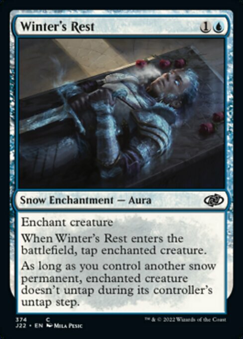 Winter's Rest Card Front