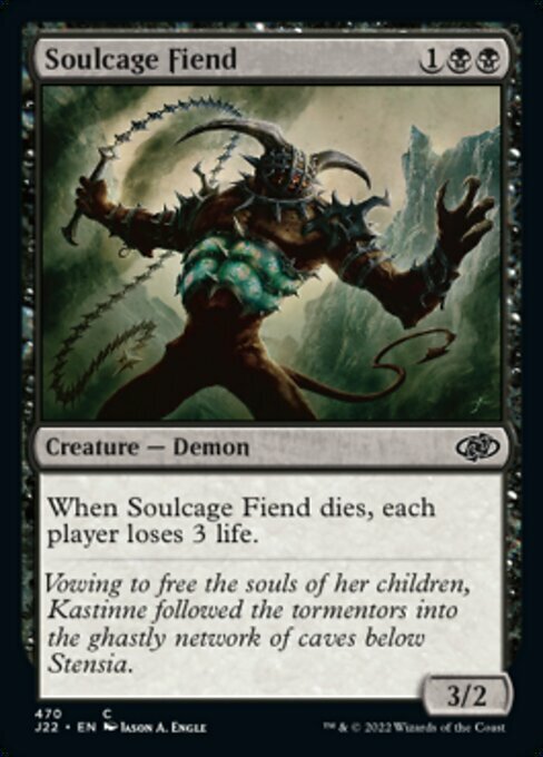 Soulcage Fiend Card Front