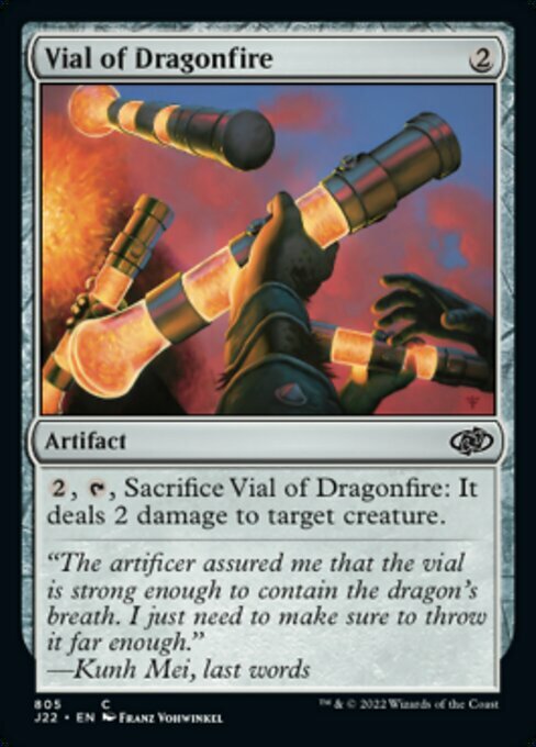 Vial of Dragonfire Card Front