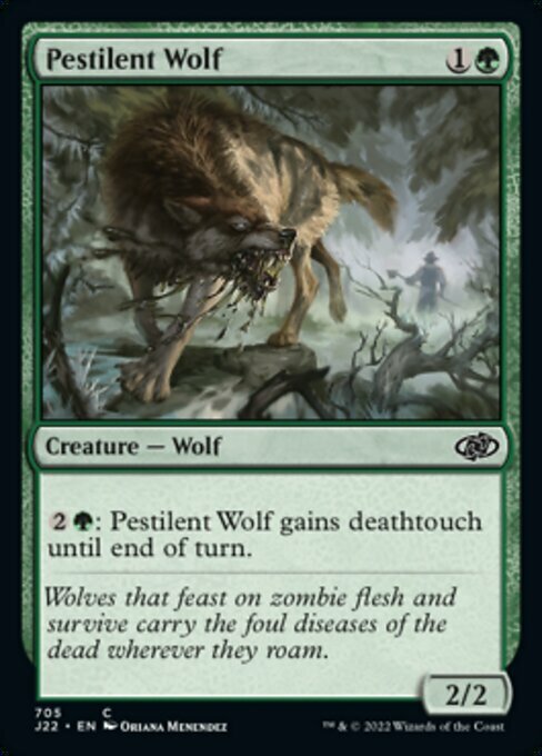 Pestilent Wolf Card Front