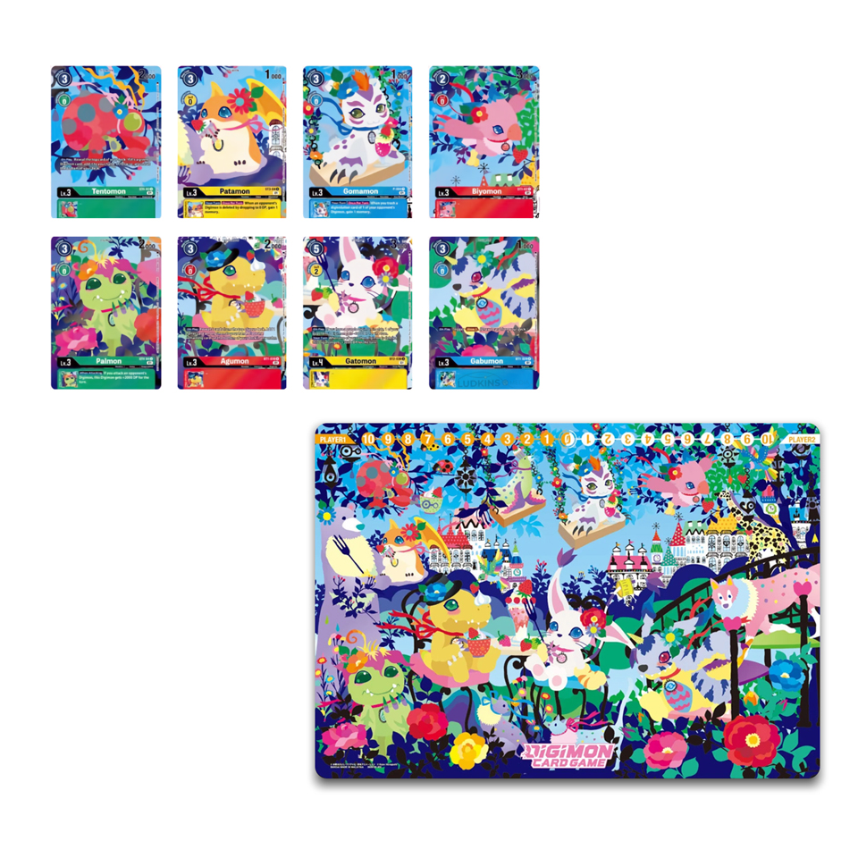 Playmat and Card Set 2 Floral Fun