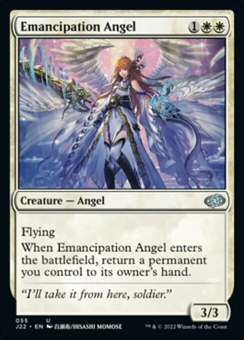 Emancipation Angel Card Front