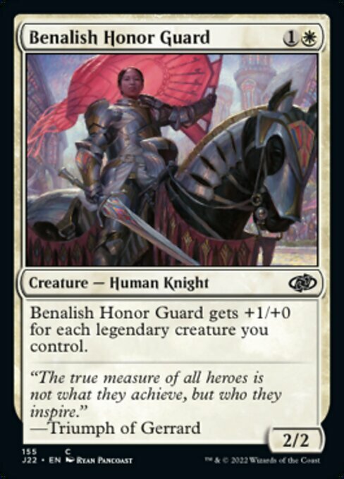 Benalish Honor Guard Card Front