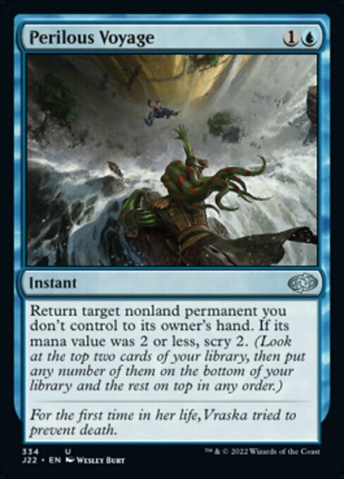 Perilous Voyage Card Front