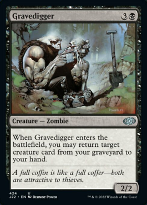 Gravedigger Card Front