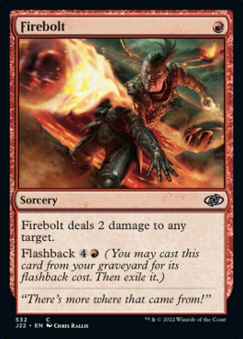 Firebolt Card Front