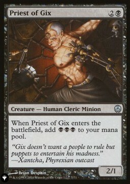 Priest of Gix Card Front