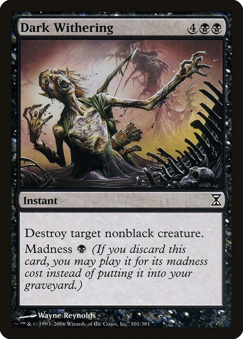 Dark Withering Card Front