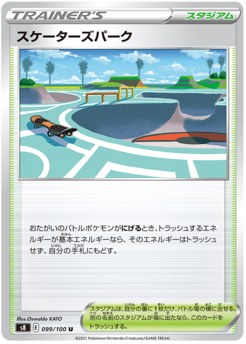 Skaters' Park Card Front