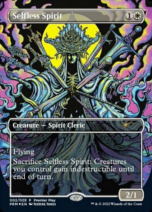 Selfless Spirit Card Front