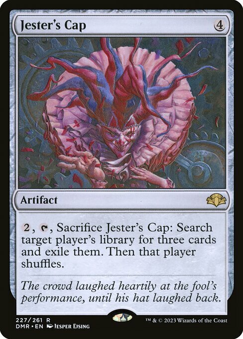 Jester's Cap Card Front