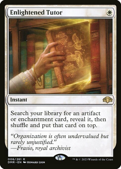 Enlightened Tutor Card Front