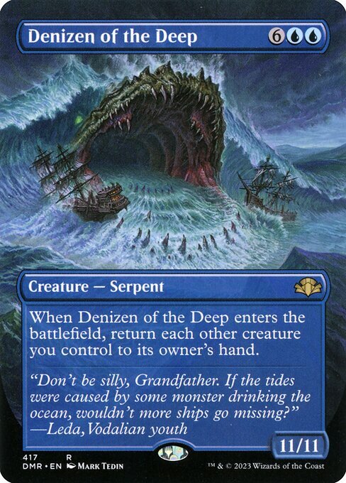 Denizen of the Deep Card Front