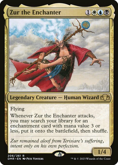 Zur the Enchanter Card Front