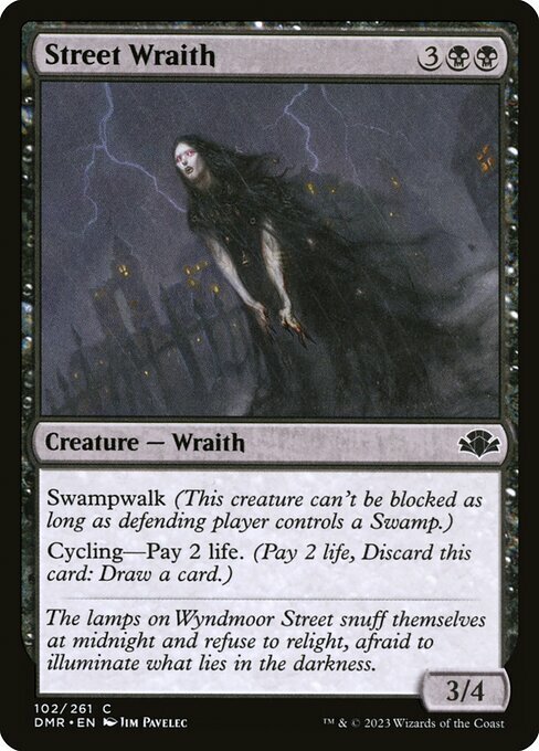 Street Wraith Card Front