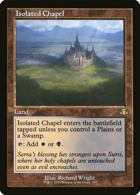 Isolated Chapel Card Front