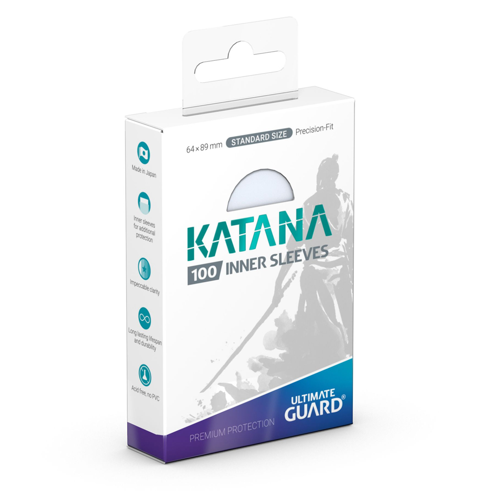 100 Ultimate Guard Katana Inner Sleeves