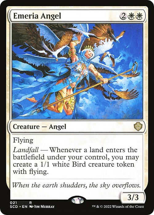 Emeria Angel Card Front