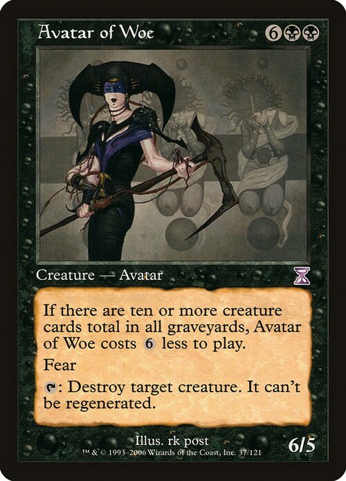 Avatar of Woe Card Front