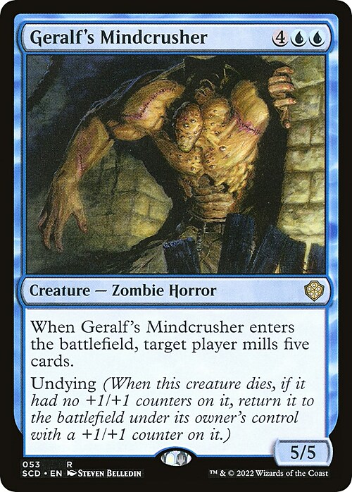 Geralf's Mindcrusher Card Front