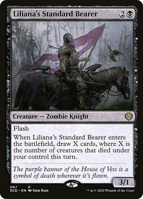 Liliana's Standard Bearer Card Front