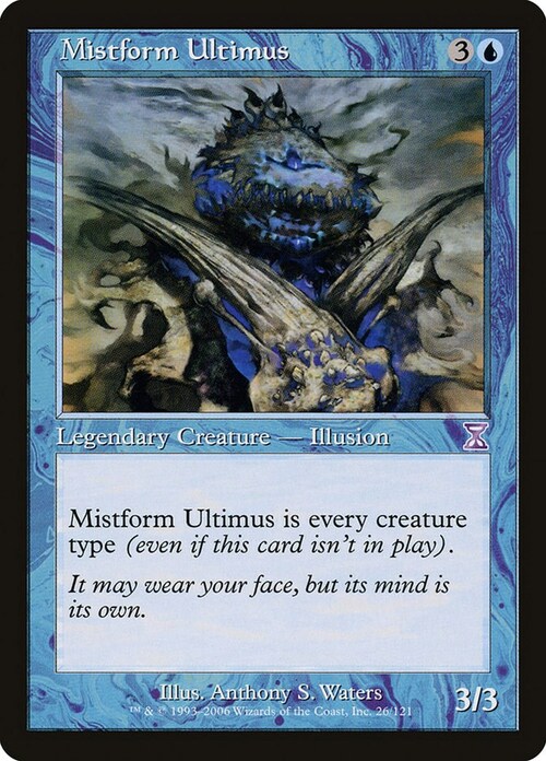 Mistform Ultimus Card Front