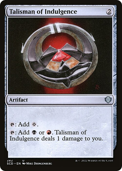 Talisman of Indulgence Card Front